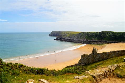 Beautiful Barafundle Bay Pembrokeshire Diary Of The Evans Crittens