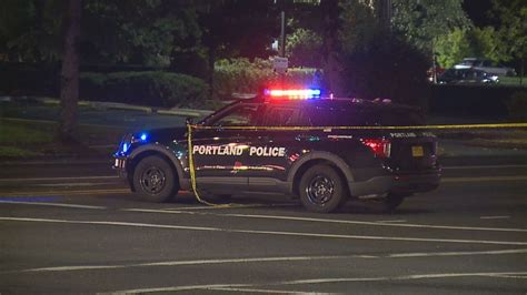 Portland Police Officer Involved In Crash While Responding To Assist Another Officer Monday Evening