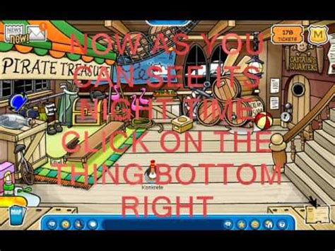 Ok heres what you do the day rockhopper levaes stay on his ship as long as possible till he leaves and you will become his stow away!! Club Penguin: How To Get to RockHoppers Island! - YouTube