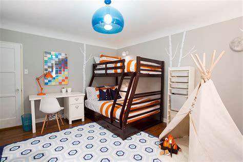 Today i am giving a closer look into the sweetest gray and white playroom for the two sweetest little boys! 25 Cool Kids' Bedrooms that Charm with Gorgeous Gray