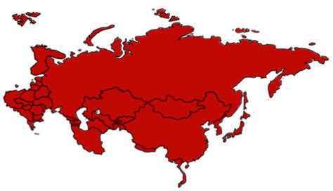 Map The Soviet Union But Biggeralot Bigger Infographictv