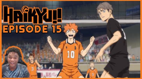 Hinatas First Block Haikyuu Season 4 Episode 15 Reaction Youtube