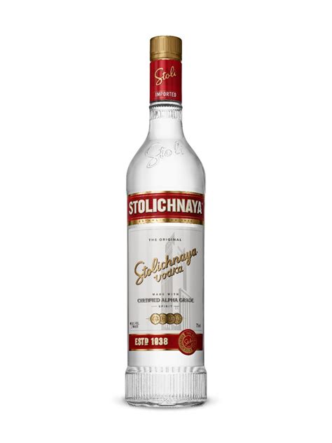 Runner Stolichnaya Vodka