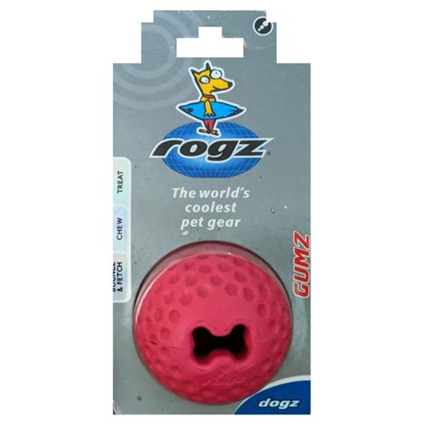Rogz Md Gumz Treat Pink Ball Big Tex Feed Hardware And Pet Supply