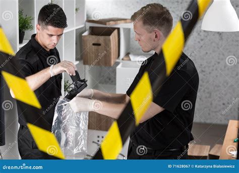 This is Our Crucial Evidence Stock Image - Image of blood, victim: 71628067