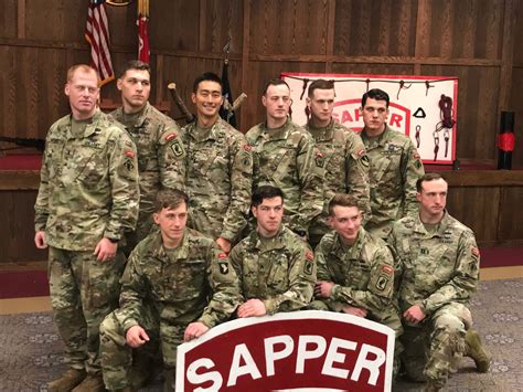 Congratulations To Sapper Leader 169 Engineer Battalion