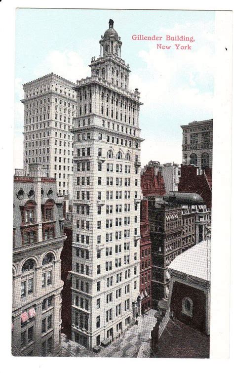 New York City Vintage Postcard Unused Etsy Vintage Postcard