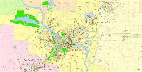 Arkansas Us Map Vector Exact State Plan High Detailed