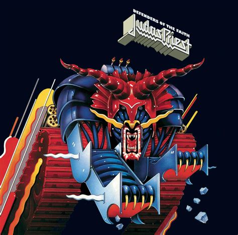 Classic Rock Covers Database Judas Priest Defenders Of The Faith 1984