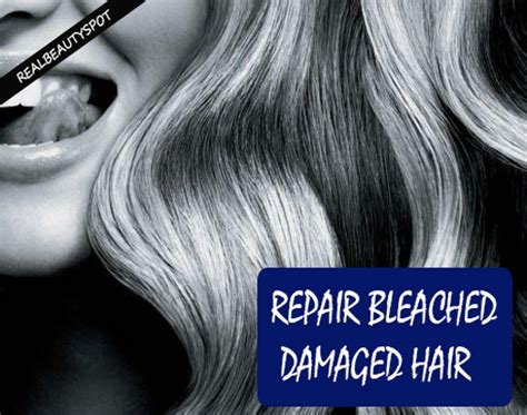 «how to repair dry, damaged brittle hair! Natural treatments to repair bleached damaged hair - THE ...
