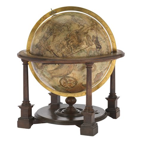 Celestial Table Globe 1551 By Gerard Mercator Glb0097 Bapla