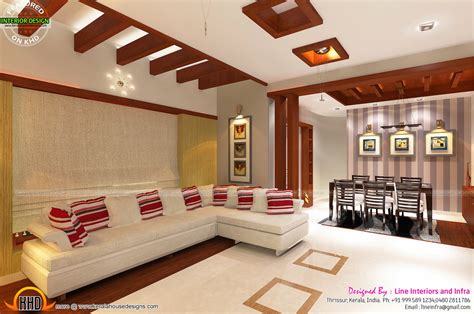 Interiors Design By Line Interiors And Infra Kerala Home Design And