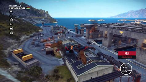 Just Cause 3 Epic Military Base Attack Youtube