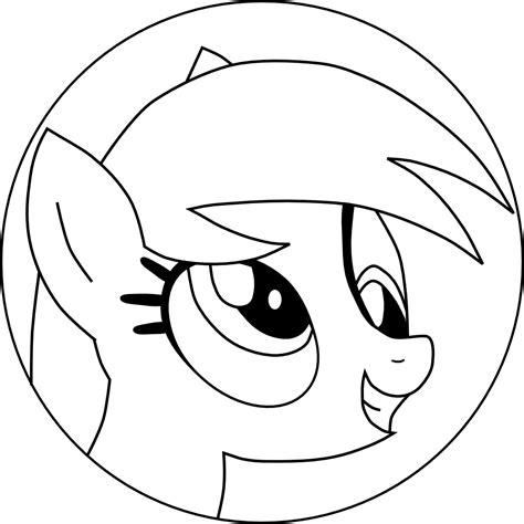 Mlp Derpy Coloring Coloring Pages