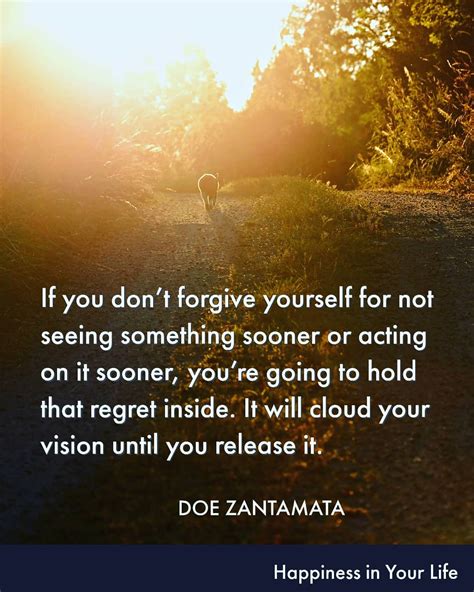 Forgiving Yourself For Not Seeing Things Sooner