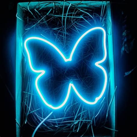 Butterfly Neon Light Butterfly Neon Sign Butterfly Neon Etsy