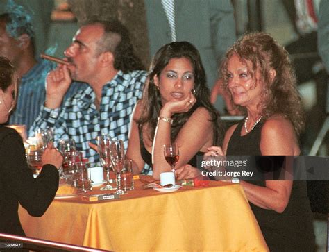 Dalia Soto Del Valle Sits With Her And Fidel Castros Son Alexander