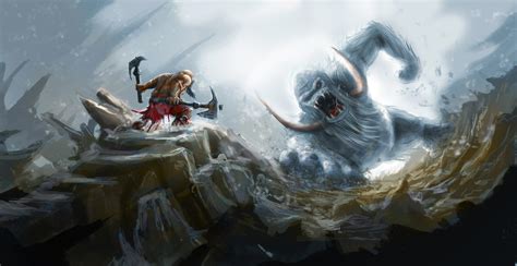 Fantasy Warrior HD Wallpaper | Background Image | 3000x1550