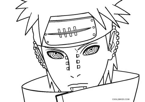 Dibujos De Naruto Para Colorear Paginas Para Imprimir Gratis Asatsuki