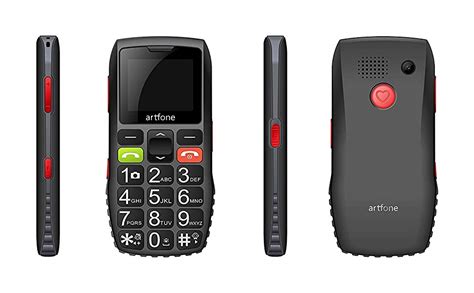 Artfone C1 Unlocked Senior Big Button Mobile Phone For Elderly With Sos