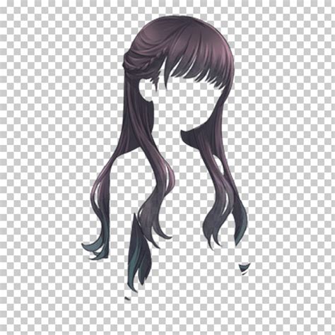 Anime Girl Hair Drawing Care Fit