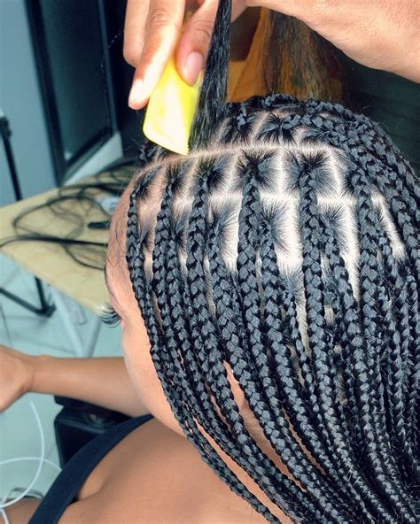 Launise On Instagram Medium Knotless Box Braids Click The Link In My