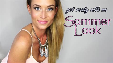 Get Ready With Me Sommer Look Youtube