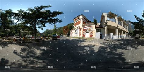 360° View Of Abandoned Buildings Baile Herculane Resort Romania Alamy
