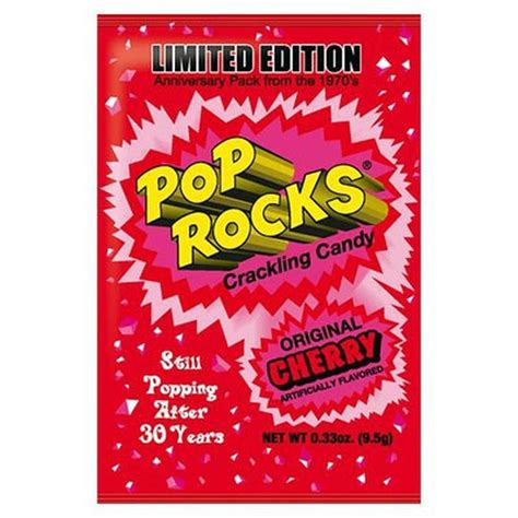 Pop Rocks Crackling Candy Cherry My American Shop