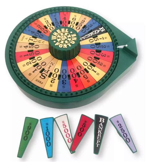 Deluxe Wheel Of Fortune 2nd Edition Vintage Board Game Etsy