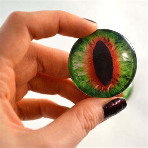 Cat Glass Eyes Bundle 5 Pairs Handmade Glass Eyes
