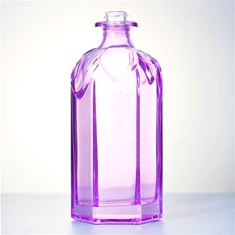 750ml Purple Glass Bottle Jingbo Glass Bottle