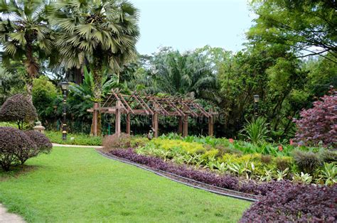 Jardines Del Lago Perdana Foto De Archivo Imagen De Plantas 33496024