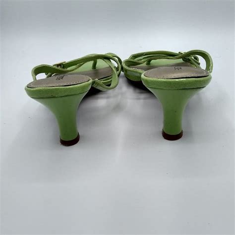 east 5th shoes east 5th green sandals size 75 poshmark