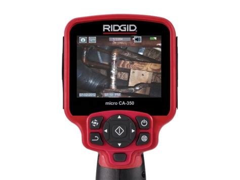 Ridgid Nanoreel N85s Ca350 Syst Camera System With Ca350 Handheld