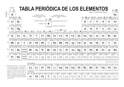 Tabla Periodica Blanco Y Negro Átomos Elementos Químicos