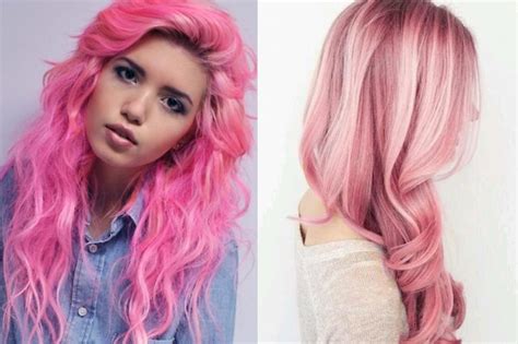 Популярные оттенки розового цвета волос Модные прически и стрижки