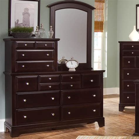 Check out our dresser top mirror selection for the very best in unique or custom, handmade pieces from our mirrors shops. Vaughan Bassett Hamilton/Franklin 10 Drawer Dresser with ...