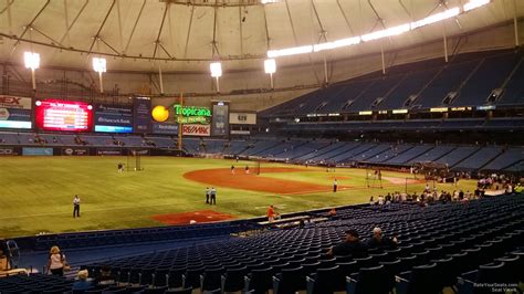Tropicana Field Section 129 Tampa Bay Rays
