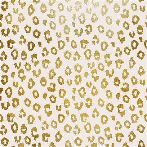 Gold Leopard Print Digital Art By Lauren Ullrich