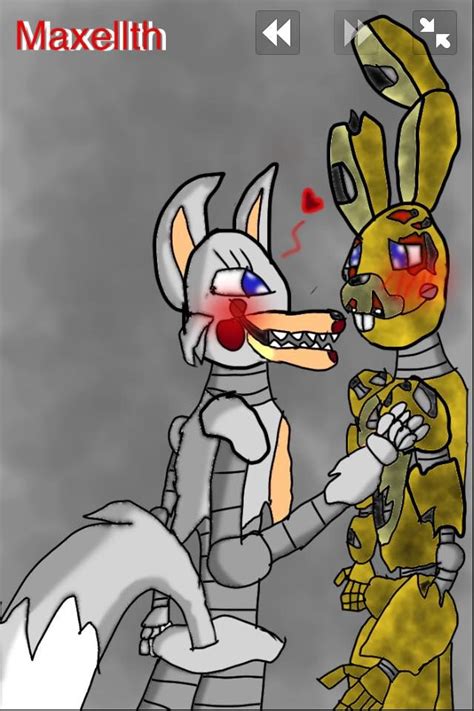 50 Best Images About Springtrap X Mangle On Pinterest Fnaf Them And