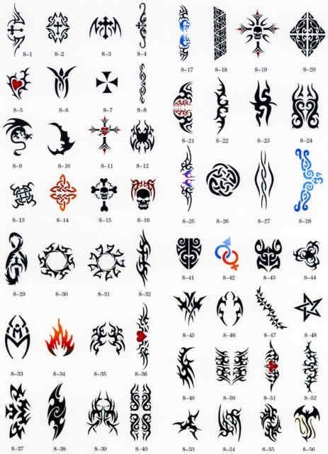 Tribal Tattoo Symbols And Meanings Tribal Tattoos Design