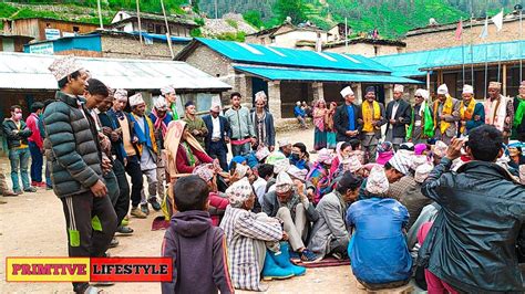 Inside Village Life Nepal Nepali Village Culture Deuda Song 2021 Karnali Jumla Nepal