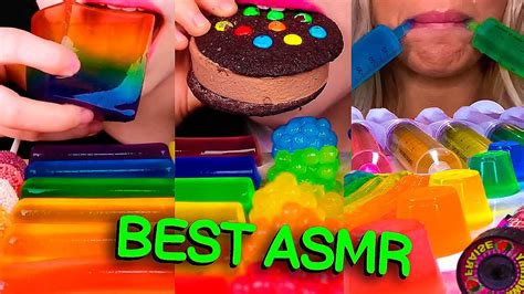 Best Of Asmr Eating Compilation Hunnibee Jane Kim And Liz Abbey Hongyu Asmr Asmr Part