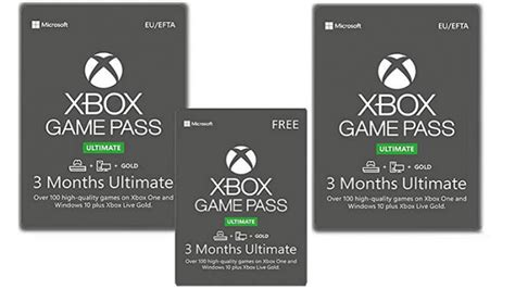 Xbox Game Pass Ultimate 3 Month Membership £1899 Cdkeys