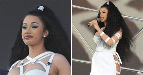 Rip Underwear Cardi B Ditches Knickers In Scandalous Sideless Outfit