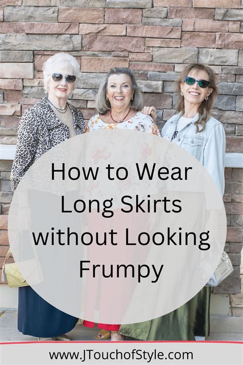 How To Wear Long Skirts Without Looking Frumpy Thrifty 6