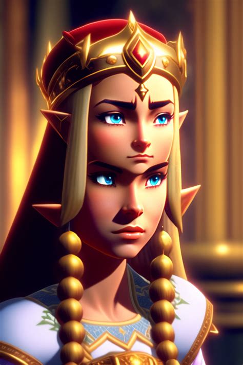 Lexica Princess Zelda Crying