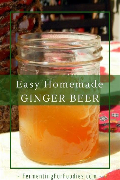 Learn How To Make Homemade Fermented Ginger Beer And Ginger Ale This