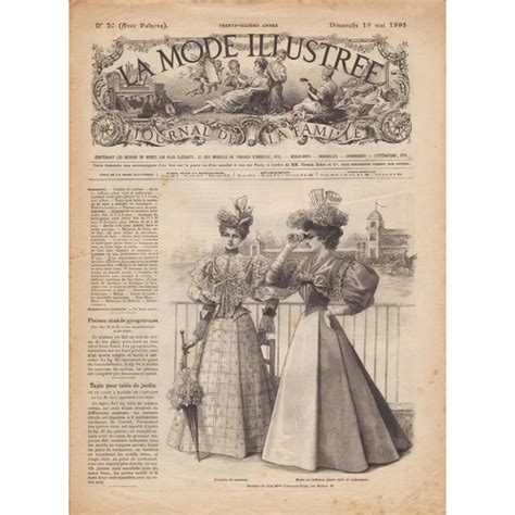 Revue Complete De La Mode Illustree 1895 N20